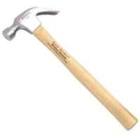 claw hammer with wood handle, 16 oz