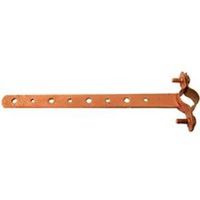 copper pipe hanger, 1in. x 6in.