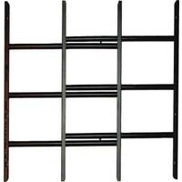 Window Bar Guard, 3 Bars Black