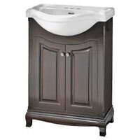 Palermo Bath Vanity with China Top, Cherry