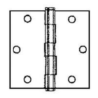 Square Hinge, 3 1/2in. x 3 1/2in. Nickel
