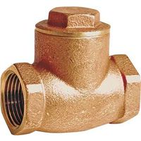 brass check valve, 1 1/2in.