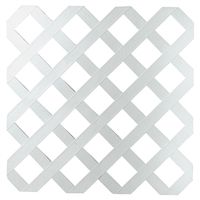 1846708 - 4X8FT WHITE TRADITIONL LATTICE