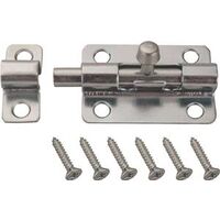 Steel Barrel Bolt, 5in. Zinc Plated