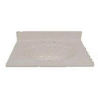 cultured marble vanity top, solid bone