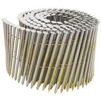 galvanized coil framing nails, 3 1/2in.