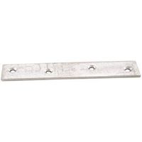 mending plate 6in. x 7/8in. 3 pc zinc