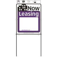 Now Leasing Real Estate Sign, 14in. x 20in.