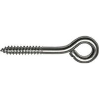 #108 Medium Steel Eye Screws Zinc