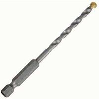 Hex Shank Masonry Drill Bit, 1/4in.