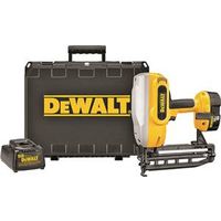 dewalt straight finsh nailer with battery,