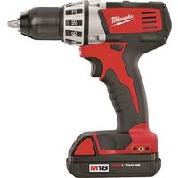 milwaukee compact cordless drill kit, 18v