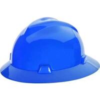 Hard Hat with Staz-On Suspension, Blue