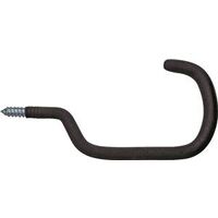 bike storage hook, 3/8in. black