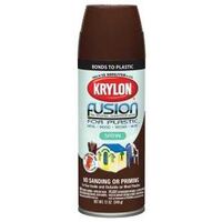 Krylon Fusion Spray Paint, Satin Espresso 12 oz