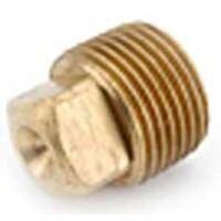 Solid Brass Plug, 3/8in.