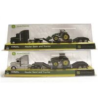John Deere Assorted Toy Farm Semi-Trucks, 1:64