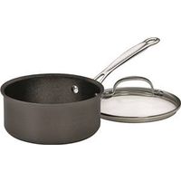 Chef's Classic 619-16 Hard Anodized Non-Stick Sauce Pan With Lid