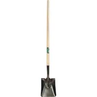 long handle square point shovel