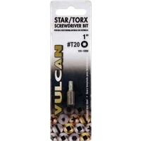Torx Screwdriver Bit, #T20 x 1in.