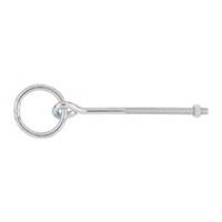 ring bolt with nut, 6in.