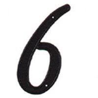 4in. house number black in.6in.