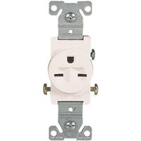 1959113 - SINGLE RECEPTACLE - WHITE