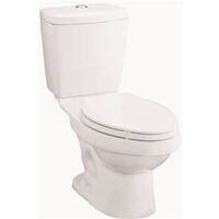 Karsten Dual Force Toilet Tank, White