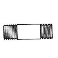 Chrome Plated Nipple, 1/2in. x 1 1/2in. Brass
