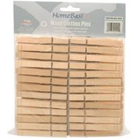 1984681 - WOOD CLOTHES PIN 50PC BAG 84MM
