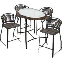 Thornbuck Oval Bar Table