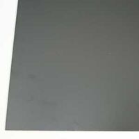 Plain Aluminum Sheet, 1' x 2' Black