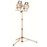 twin halogen stand light, 1500 watt 