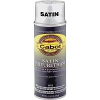 cabot polyurethane spray, 11.5 oz satin