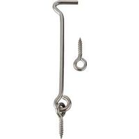 Hook & Eye, 4" Stainless Steel