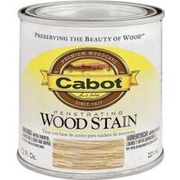 cabot oil based wood stain, 1/2 pt fruitwood
