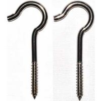 Ceiling Hook, 4 15/16in. Stainless Steel