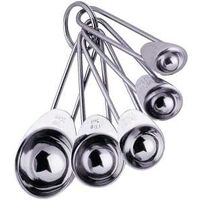 Stainless Steel Measuring Spoons, 4 Pc