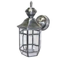 Motion Sensor Lantern, Antique Silver