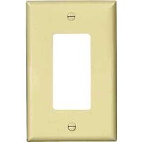 one gang decorator gfci plate, almond