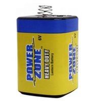 heavy duty battery, 6 volt