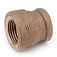 Reducing Coupling, 1/2in. x 1/4in. Brass