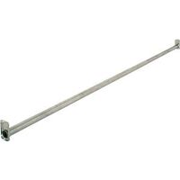 White 18-30in. Adjustable Closet Rod