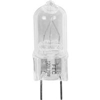 clear bi-pin halogen bulb, 25 watt