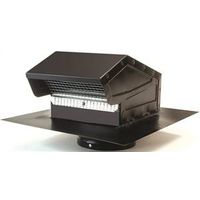 2197168 - 4IN GOOSENECK VENT BLACK