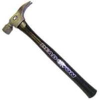 dead on straight handle claw hammer, 24 oz  18in.