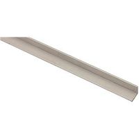 anodized aluminum angle, 1/16in. x 1/2in. x 8