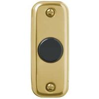 Metal Doorbell Button, Gold