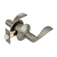 accent passage lever set, pewter