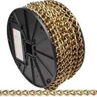 Twin Link Machine Chain, 70 Brass